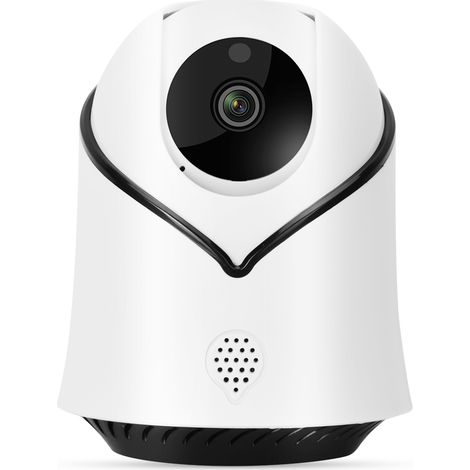 Caméra IP intelligente sans fil WiFi 1080p, caméra de surveillance pour la sécurité domestique, babyphone 110-240 V (États-Unis) (1/5)