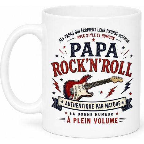 Mug Papa Rock'N'Roll 350 ml (1/2)