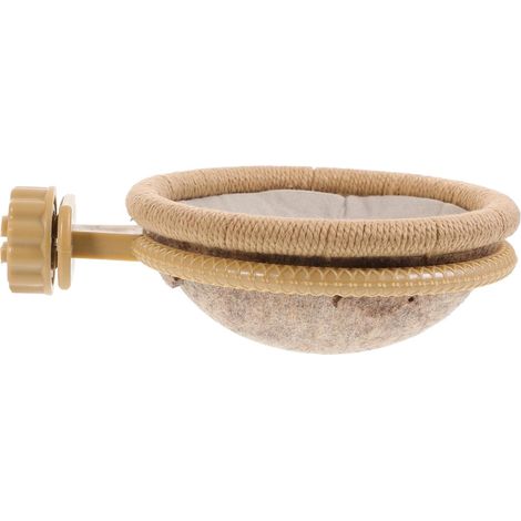 perchas colgantes de fieltro para pájaros, cálidas y acogedoras, para decoración de interiores y exteriores.