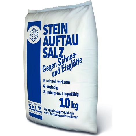 Auftausalz Streusalz Winterstreusalz Enteisungsmittel 10 kg Sack Winterdienst