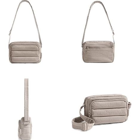 Sac bandoulière matelassé pour femme, petit portefeuille à main portable (1/5)