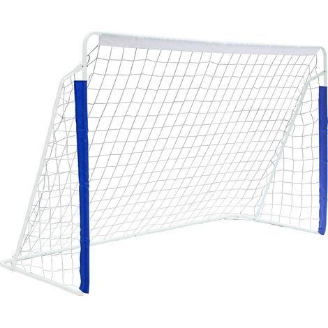 AMXCNOY 243.8cm x 152.4(8x5FT) Soccer Goals for Backyard Portable Net Collapsible Metal Base, Quick Setup Soccer Net for Indoor Outdoor Practice Training with Carry Bag (1/5)