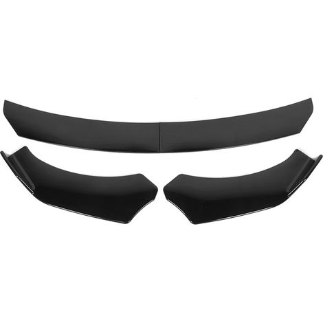 Becquet de pare-chocs avant 4 pièces, lèvre de spoiler, aileron, diffuseur de protection, kit d'accessoires compatible Subaru (1/5)