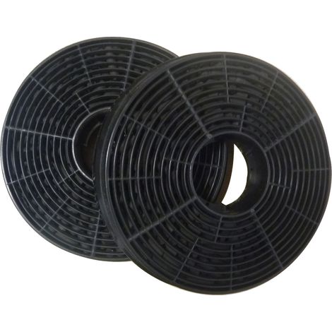 VIESTA® VDAKF02 Kohlefilter 2er-Set für VIESTA Dunstabzugshaube VDE6065SR/ Ersatzfilter für den Umluftbetrieb (1/2)