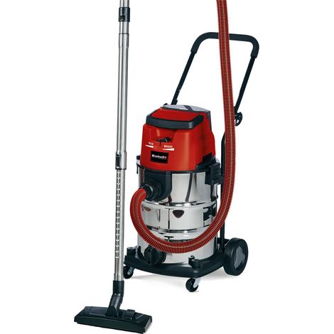 [Ancienne version] Einhell Aspirateur eaux et poussieres sans Fil TE-VC 36/30 Li S-Solo - PXC (36V, Cuve inox 30L, Deux Vitesse : ECO et Boost) Livré sans Batterie ni Chargeur