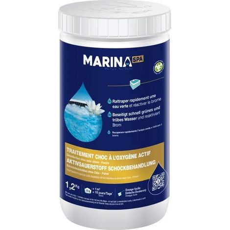 Innovativo Trattamento Idrico Marina Spa Trattamento Shock Senza Cloro