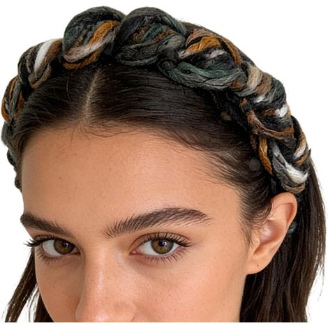 Haarband mit Zacken für Damen – Rutschfestes Haaraccessoire für sicheren Halt Flexibel mit komfortablem Griff und gebogenen Zacken, Haarkontroll-Tool für Alltag und aktiven Lebensstil, 16 cm (1/5)