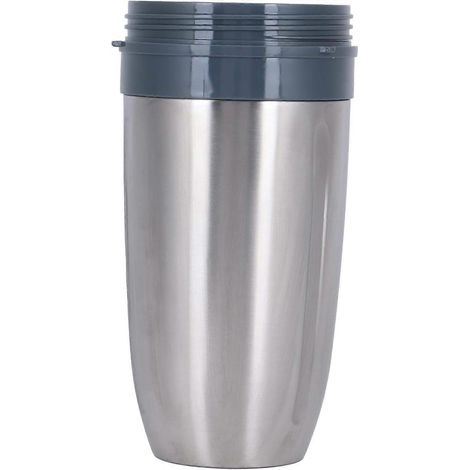 Bol de rechange en acier inoxydable pour blender 600W, 900W et 1000W : durable, facile à installer et fabriqué en matériau sûr. (1/5)