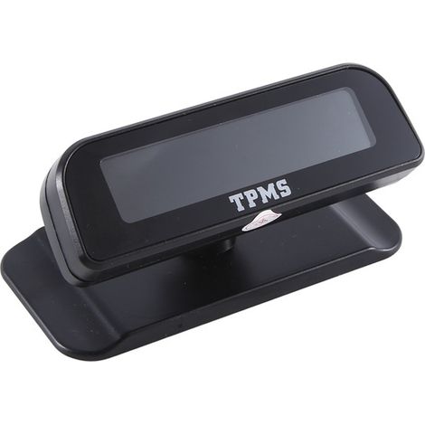 Système de surveillance de la pression des pneus (TPMS) basé sur le temps - Interne/Externe, universel pour la surveillance des pneus automobiles, sans fil, alimenté à l'énergie solaire. (1/4)