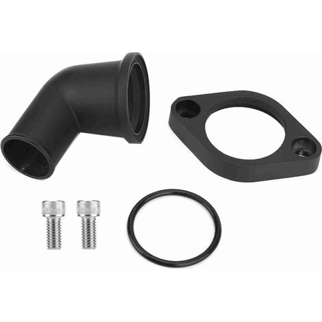 Jeffergarden Boîtier de thermostat, pièce de rechange 8459BK, col de remplissage d'eau pivotant pour moteurs 283, 302, 305, 327 et 350-DOU