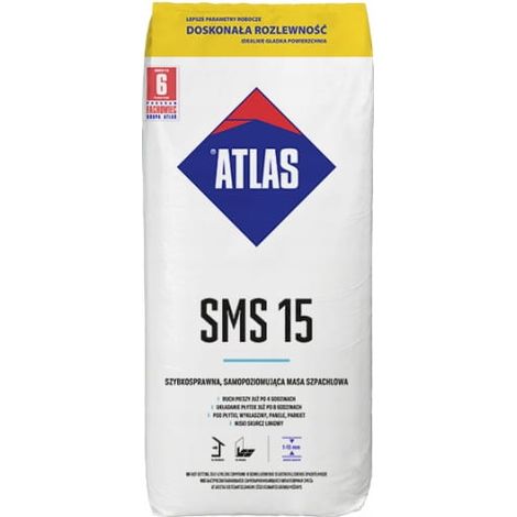 Stucco autolivellante Atlas SMS15, 25 kg