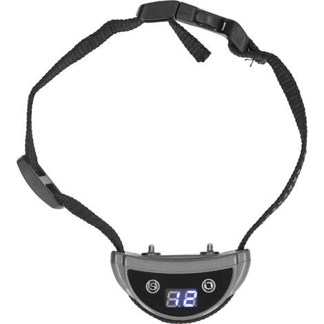 Collier anti-aboiement pour chien étanche, sensibilité réglable, son et vibration, rechargeable, collier de dressage pour chiot (1/5)