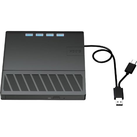 Unidad externa de CD/DVD/VCD USB 3.0 y Tipo-C, compatible con Mac/Windows XP/7/8/10/11