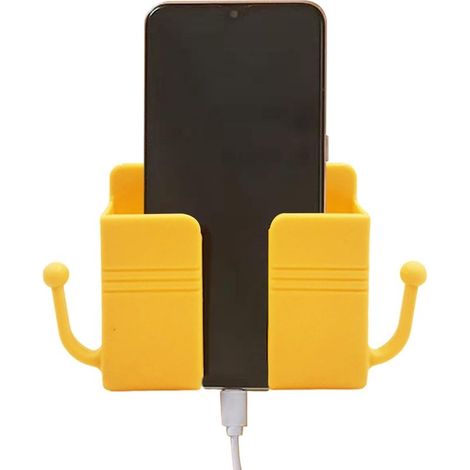 Support pour téléphone portable, support mural, support mural, support mural pour téléphone portable, étui de rangement pour télécommande, support mural, support de charge (1/5)