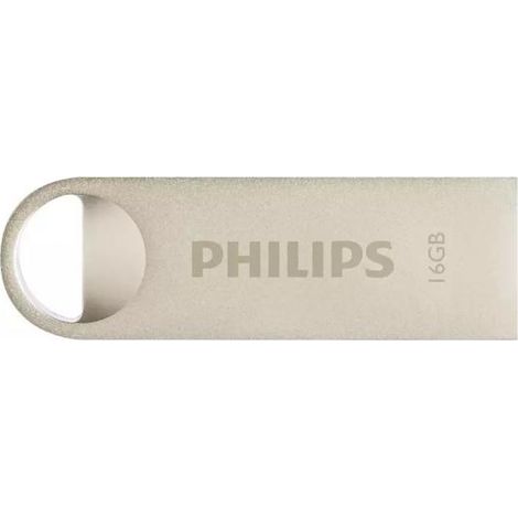 Chiavetta USB Philips da 16 GB, tipo A, 2.0, colore argento, FM16FD160B/00 (1/3)