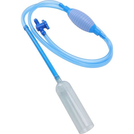 Aspirateur à gravier pour aquarium, mini-siphon manuel pour changer l'eau des poissons et aspirer les déjections des poissons (1/5)