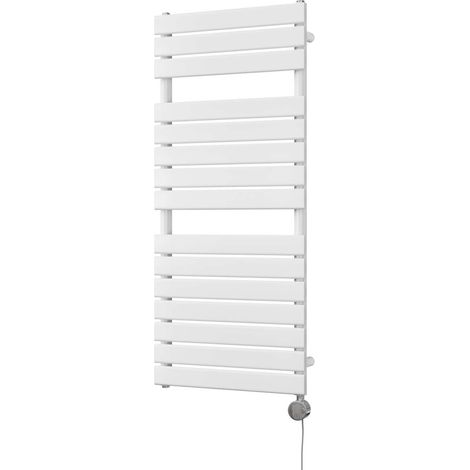 Typhoon - White Electric Towel Rail H1156mm x W500mm 600w Thermostatic (1/3)