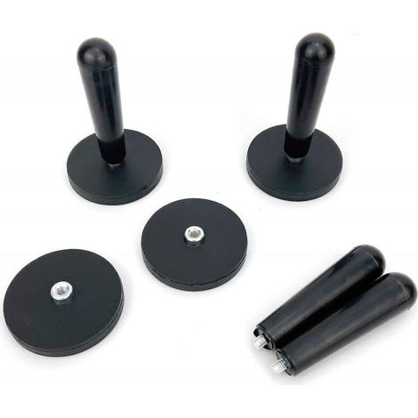 ALLIANDISSupport magnétique pour enveloppe de voiture, 4 pièces, outils en vinyle pour panneaux en vinyle, emballage de voiture, fabrication de panneaux artisanaux, teinte de fenêtre (1/3)