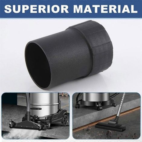 Connecteur Hôte - Pour Aspirateur Industriel - Diamètre 53 mm / 58 mm - Adaptateur Tuyau Fileté 50 mm - 1 Pièce (1/5)