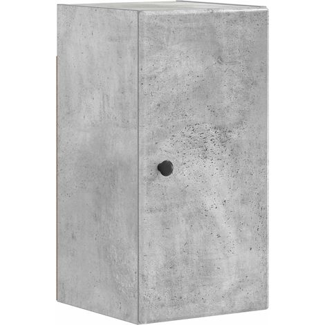 vidaXL Armadio da bagno a muro BREDA Grigio Cemento 30 x 31 x 59 cm (1/4)