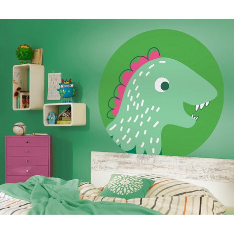 Komar Little Dino Tyranno 125 x 125 cm, Stickers pour les murs D1-067 (1/3)