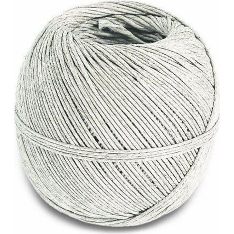 Chapuis Ficelle en lin blanche 85 m - 10 kg, titrage 35/2 (50 g)