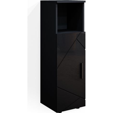 Armario mediano Irma, Antracita, 30 x 95 cm, Vicco (1/5)