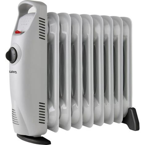 Mini Bain d'huile - 1000 W - Thermostat mécanique - Poignée - Blanc - SUPRA (1/2)