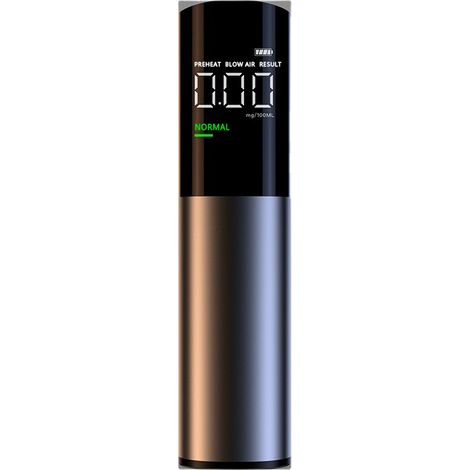 Alcol tester elettronico, ricaricabile, display LCD, sensore a semiconduttore