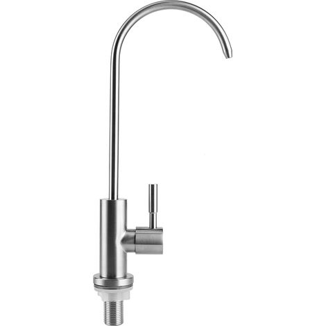 G1/2-Zoll-Küchenwasserhahn aus Edelstahl 304 für Umkehrosmose-Wasserfiltersysteme (1/5)
