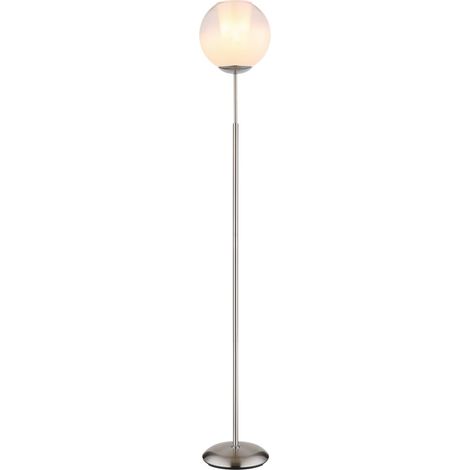 Globo - lámpara de mesa - BARRY - acero - vidrio - Ø 25cm - E27 - (1/5)
