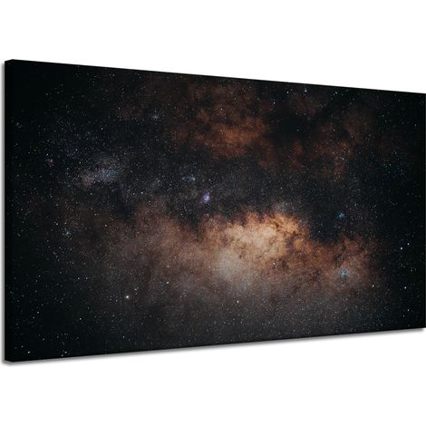 Leinwanddruck Weltraumgalaxie Sterne 120x70cm