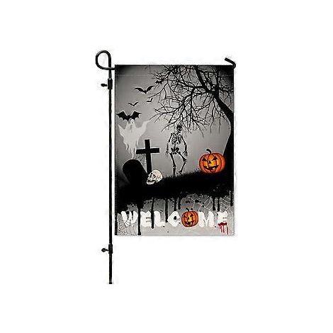 Neue Halloween-Gartenflagge, Hofflagge, Kürbisflagge, Veranda-Layout, Horror-Atmosphäre-Dekorationsflagge (HYQ5-30)