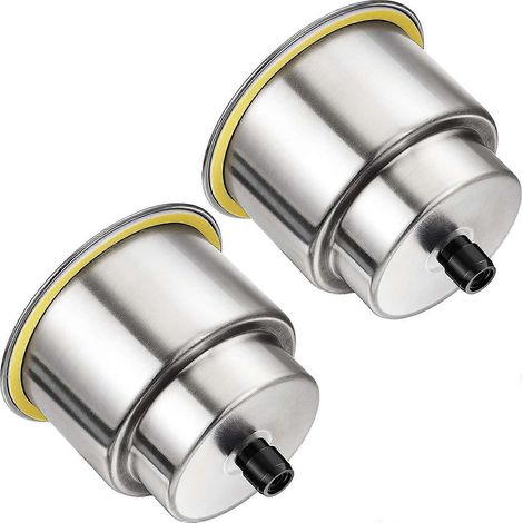 Lot de 2 porte-gobelets en acier inoxydable pour bateau, camping-car ou voiture (1/5)