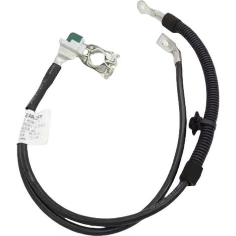 Passend für Peugeot 307, 308, 408, Citroën C4, Minuspol-Anschlusskabel 9661191580, geflochtenes Kupferkabel, verbindet den Minuspol der Batterie mit der Fahrzeugmasse
