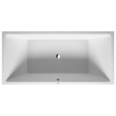 Duravit Baignoire Vero, version encastrée 190x90cm, deux pentes arrière, 700414 - 700414000000000