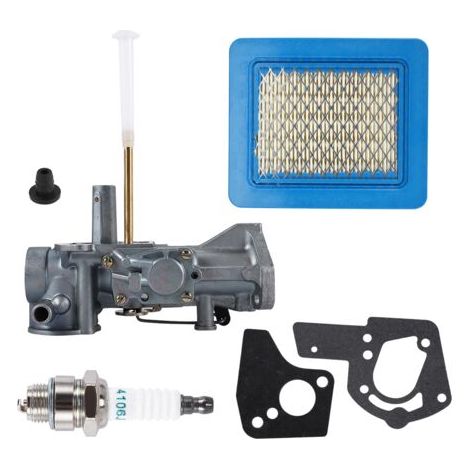 498298 Vergaser 491588S 491588 Luft Filter für -Stratton 692784 495951 490533 495426 mit ZüNdkerzendichtung (1/5)