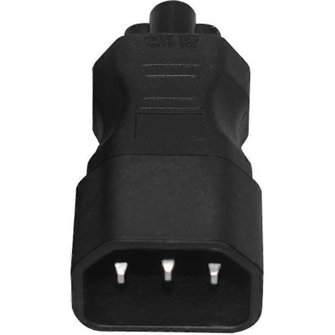 PVC C14 auf C5 Netzadapter Stecker auf Buchse Kleeblatt-Stromwandler