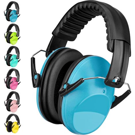 Casque Anti Bruit Enfant - 1 Pièce - ABS Et Mousse - Réduction Sonore 26dB - Autisme TDAH Concert - 3 À 16 Ans (1/5)