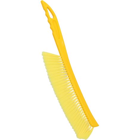 Brosse apicole à manche en plastique, brosse de nettoyage de ruche à une rangée pour apiculteurs (1/5)