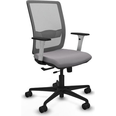 Chaise piqueras y crespo Haches moutarde accoudoirs blancs (1/2)