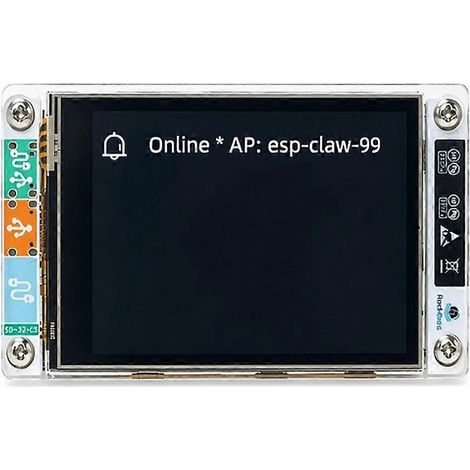 Placa de agente de IA NM-CYD-C5 para dispositivos IoT con pantalla de 2,8" y WiFi de doble banda ESP32-C5 para GPT Claude DeepSeek (1/5)