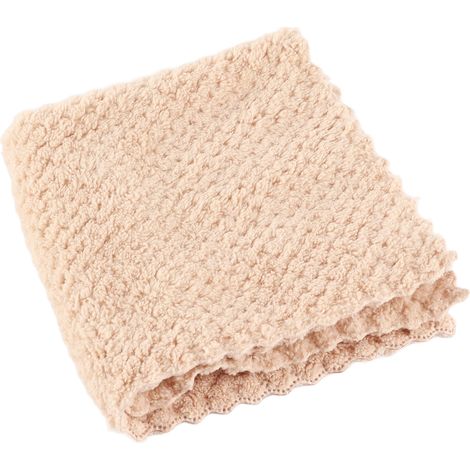 Serviette de bain en microfibre éponge corail, anti-perte, grande serviette de douche absorbante, couleur café, unisexe, taille XL (1/5)