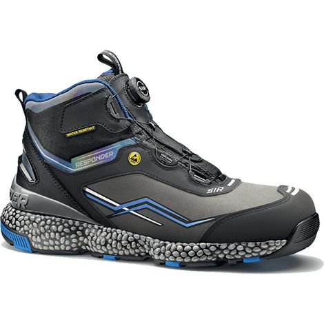 SIR SAFETY SYSTEM Manhattan Chaussures de sécurité S7S légères noir/gris Taille 43