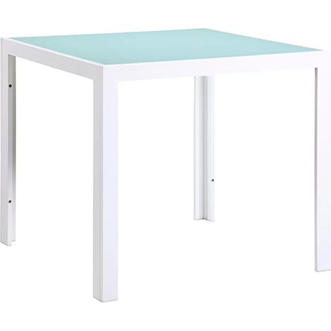 Tavolo da giardino Garbar shio alluminio 80x80 cm