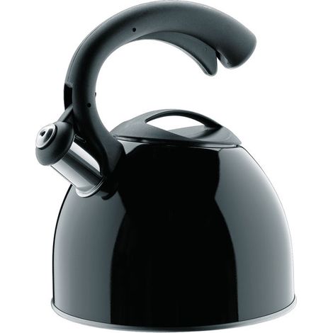 Hervidor Cilio Count con silbato, 2,5 l, diámetro 19,5 x 25 cm, negro (1/3)