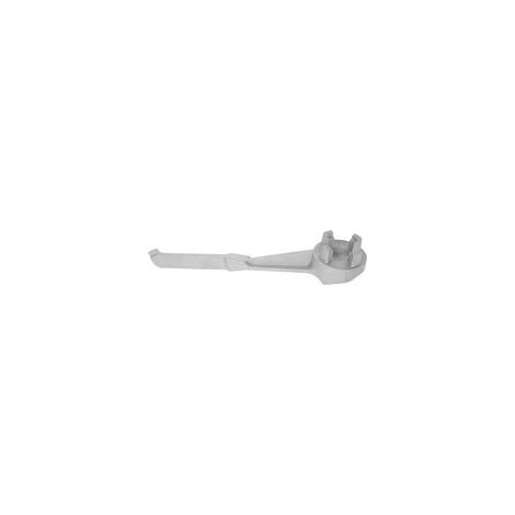 Clé à bouchon en aluminium pour fûts d'huile de 10, 15, 20, 30 et 55 gallons (bouchon standard). (1/5)