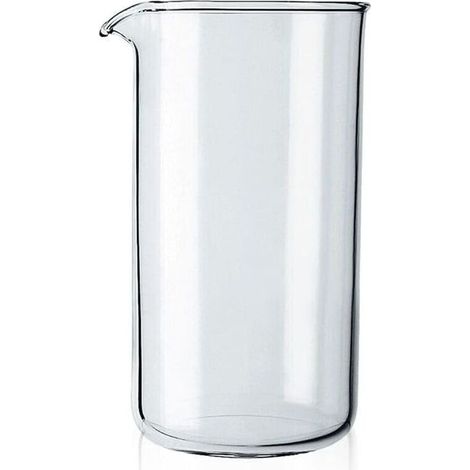 Tasse de rechange pour cafetière à piston, verre – transparent (capacité : trois tasses, 0,35 l, 12 oz) (1/3)