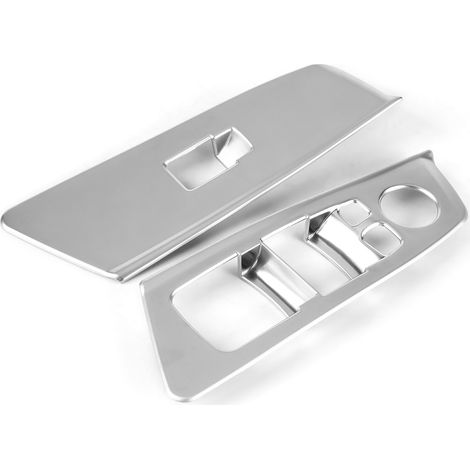 Ensemble de panneaux décoratifs pour interrupteurs de lève-vitre BMW Série 5 G30 (4 pièces, chromé électroplaqué) (1/5)
