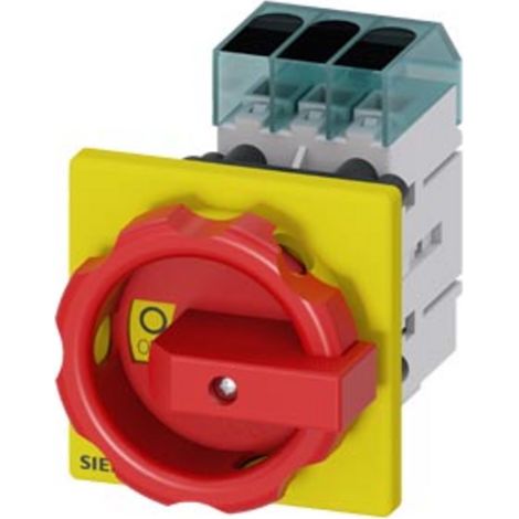 Lasttrennschalter Rot, Gelb 3polig 16 mm² 16 A 690 V/AC Siemens 3LD30540TK53 (1/2)